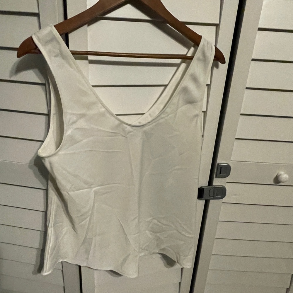 a new day White Scoop Neck Camisole Tank